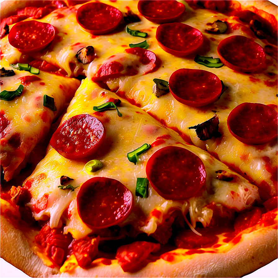 Loaded Pepperoni Pizza Png Lxe