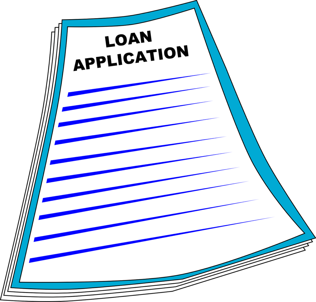 Loan Application Form Illustration