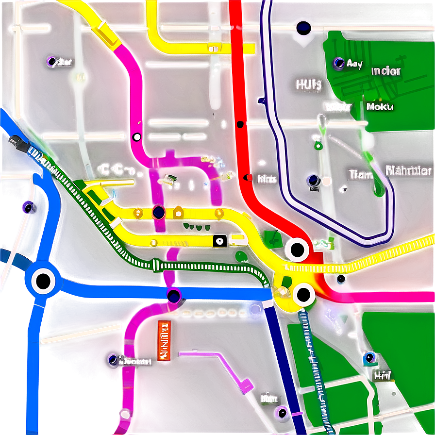 Local Subway Map PNG 82 PNG image with a transparent background, free high-resolution download