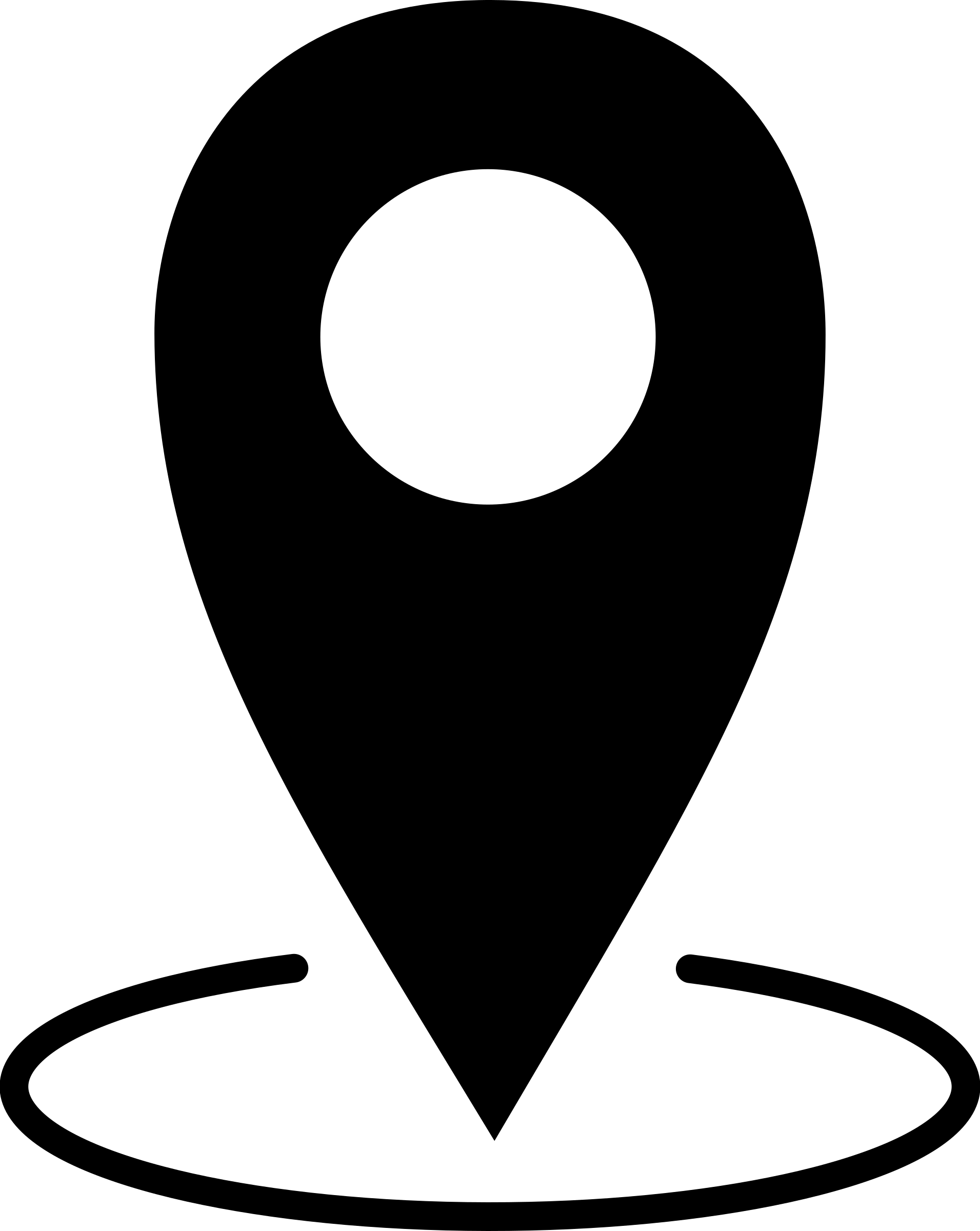 Location Pin Icon PNG with transparent background