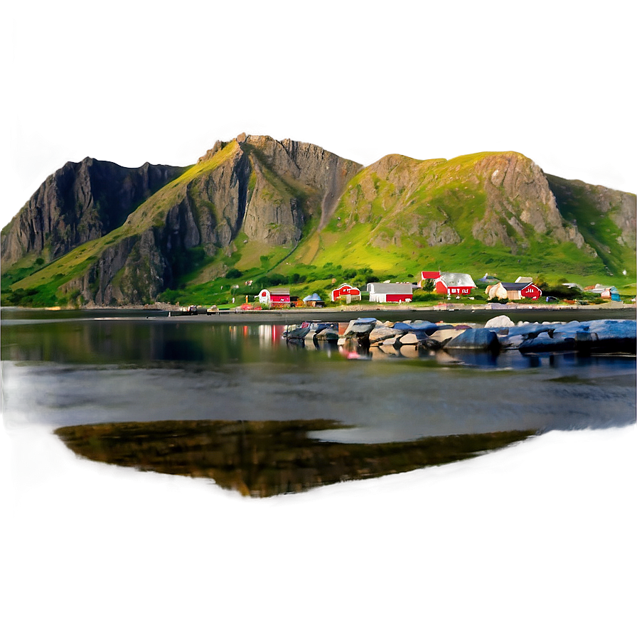 Lofoten Islands Norway View From Sweden Png Hqe97