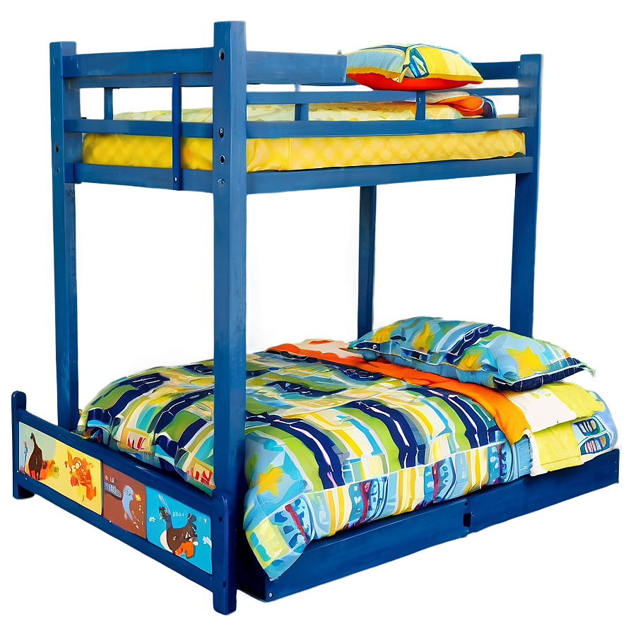 Loft Bunk Bed PNG pms PNG image with a transparent background, free high-resolution download