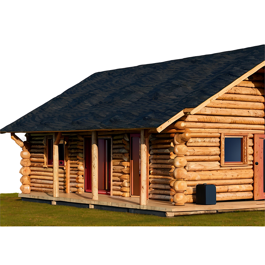 Log Cabin With Panoramic Views Png 06122024