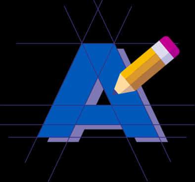 Logo Design Blueprint PNG with transparent background