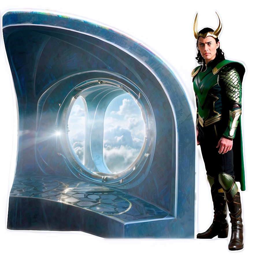 Loki And The Bifrost Bridge Png 61