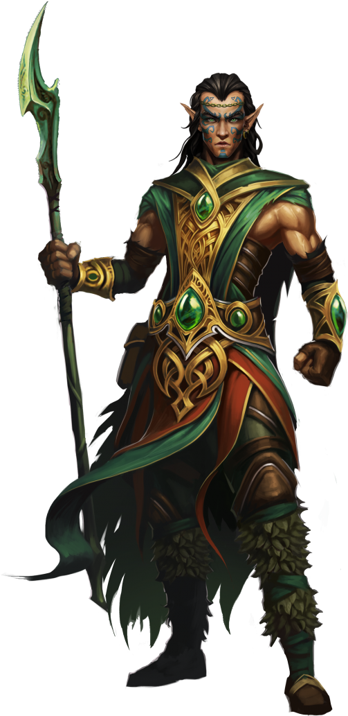 Loki Paper Model Druid Marvel Comics - Might And Magic Druid, HD Png Download PNG with transparent background