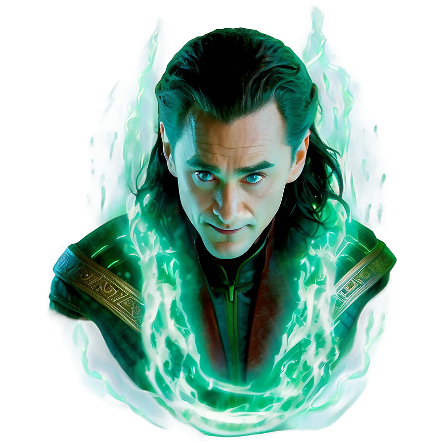 Loki's Green Magic Aura Png Yom