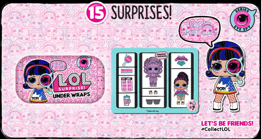 Lol Surprise Eye Spy Wrapper, HD Png Download PNG with transparent background