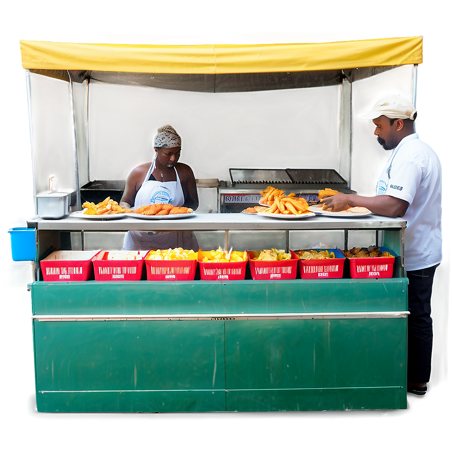 London Street Food Stalls Png 06232024