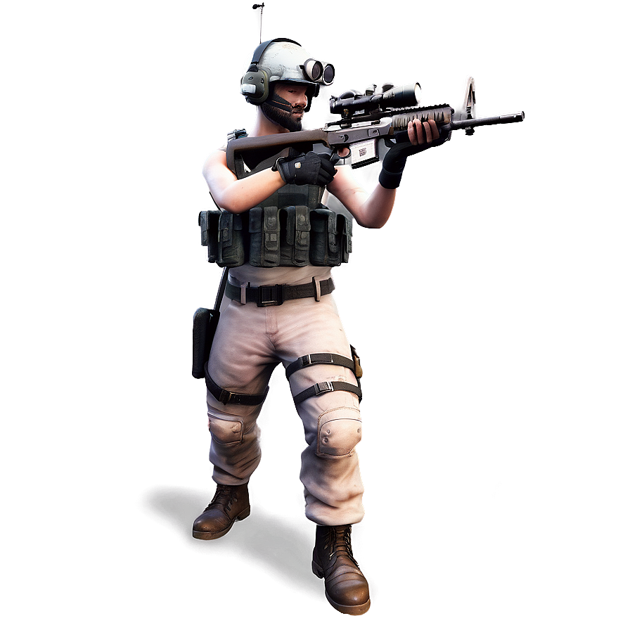 Lone Pubg Soldier Png Syp