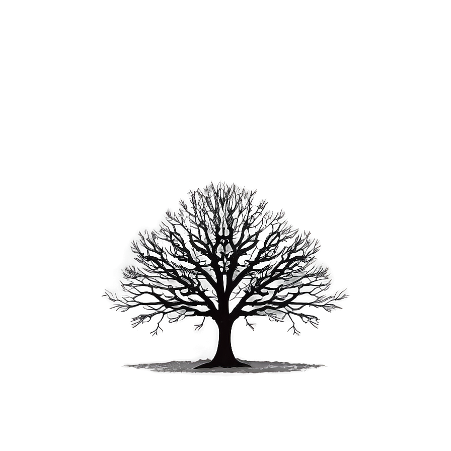 Lonely Black Tree Png Pen