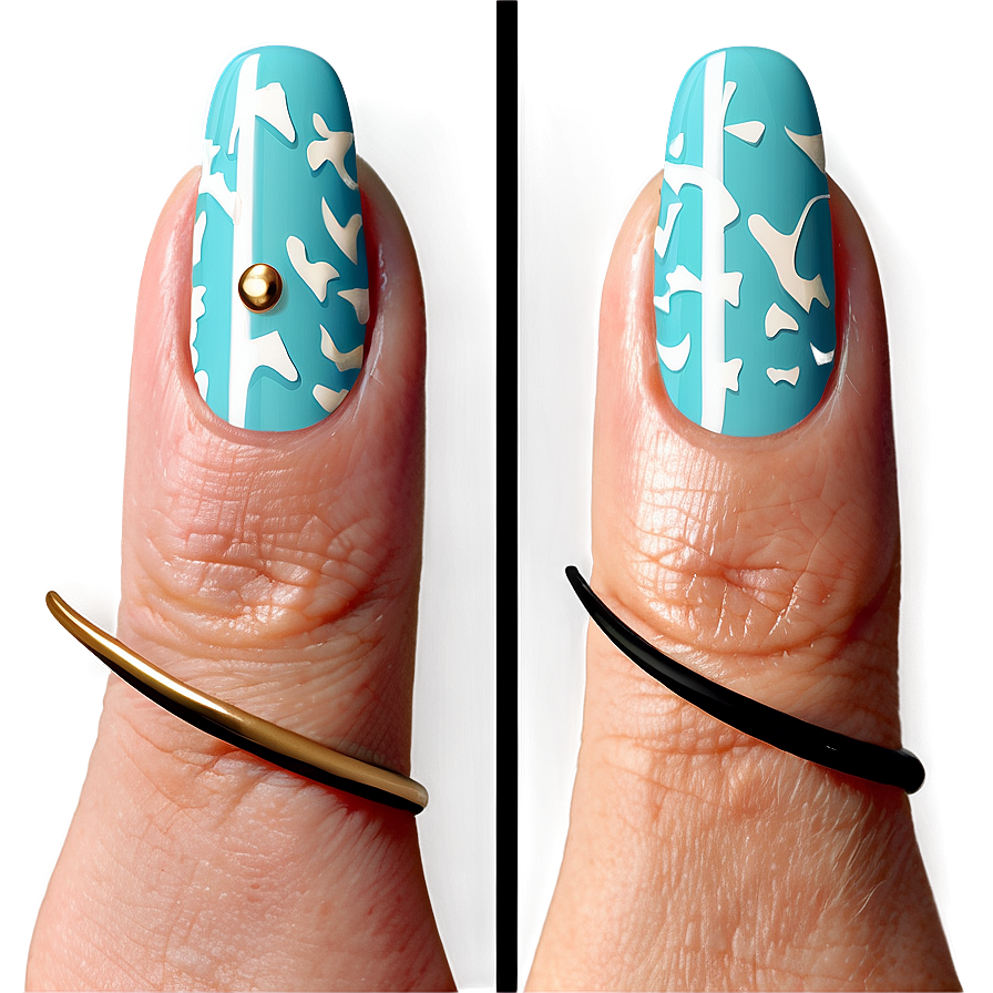 Long Acrylic Nail Ideas Png Hrg76