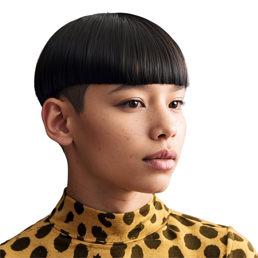 Long Bowl Cut Variation Png Jdn