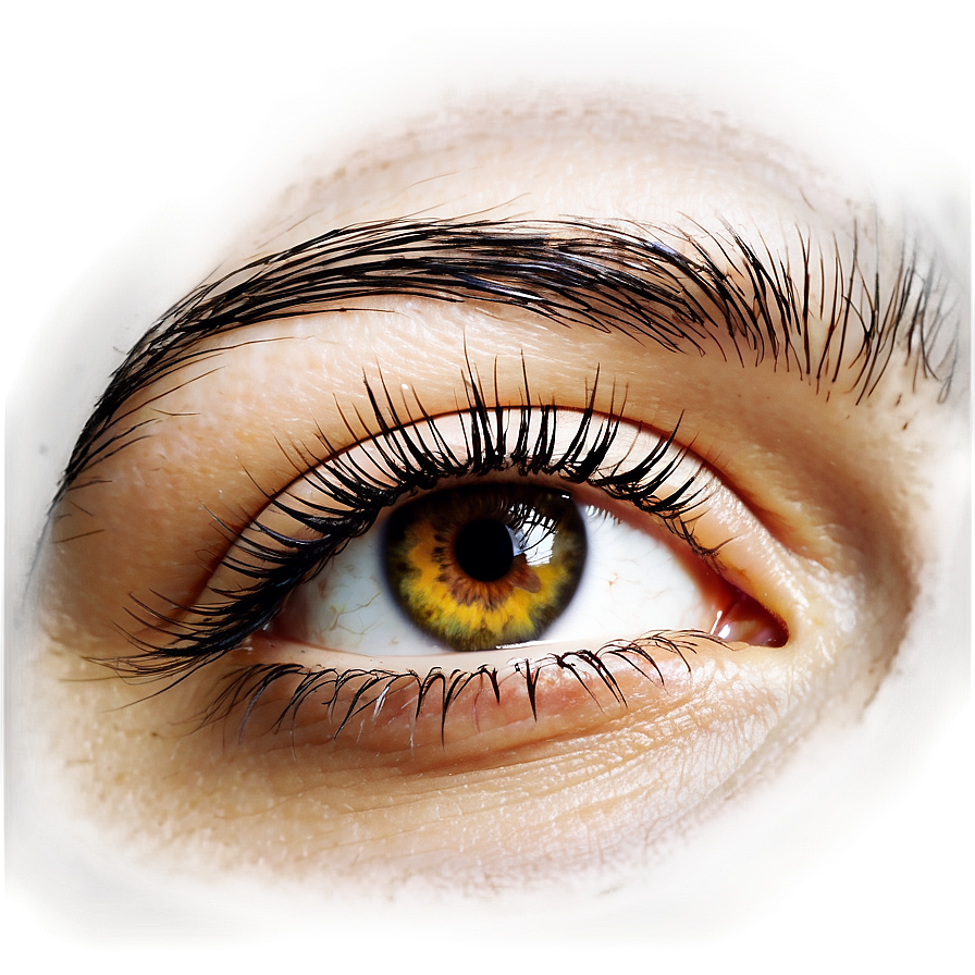 Long Eyelash Extensions Png Yow Image