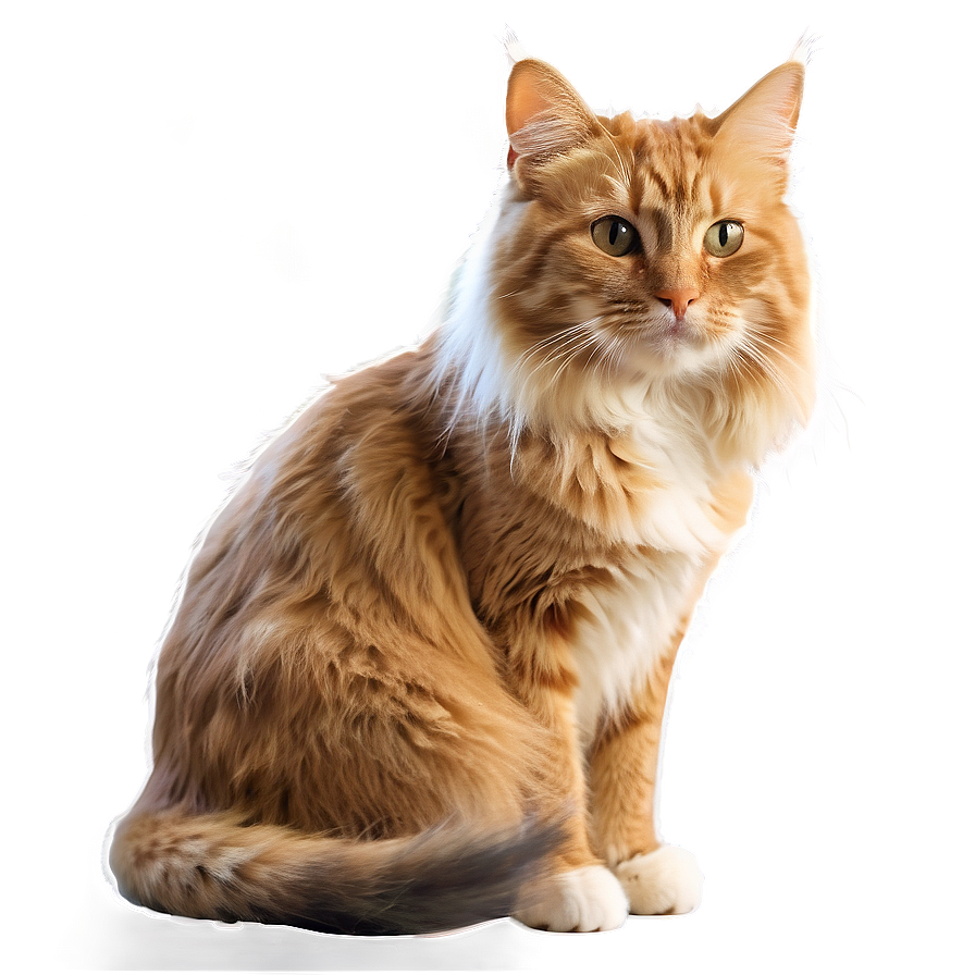 Long Haired Cat Png Wnq31