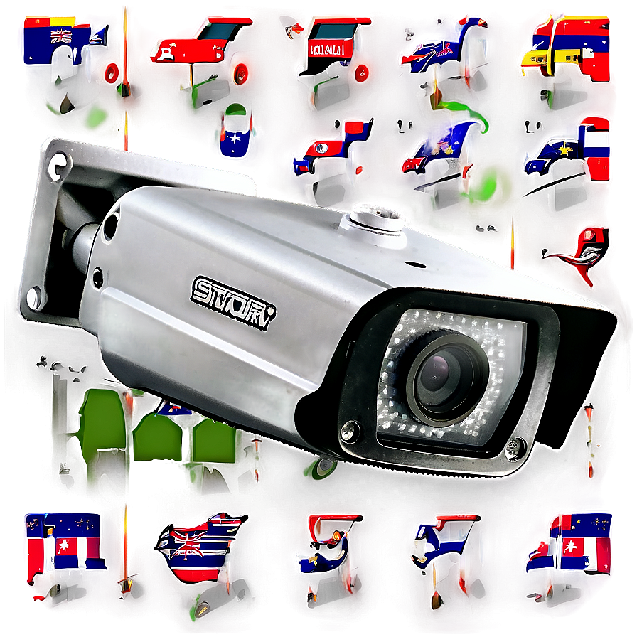 Long-range Security Camera Png Axj