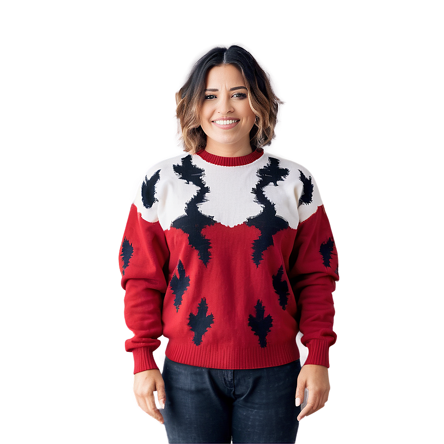 Long Sleeve Red Sweater Png Ewr