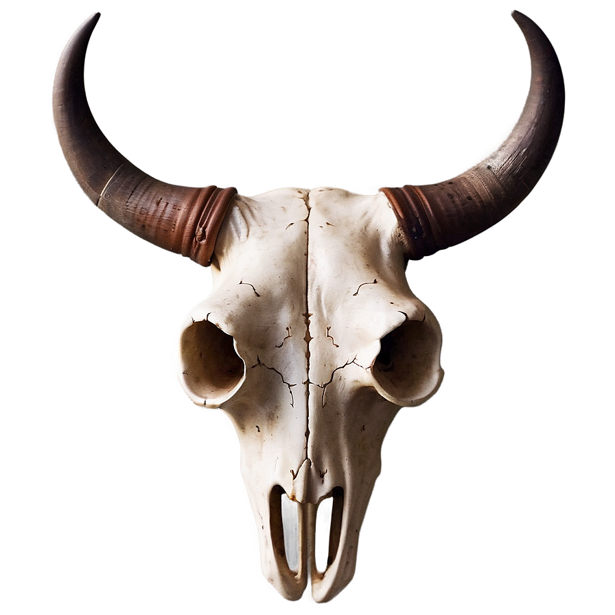 Longhorn Bull Skull Symbol Png 06292024