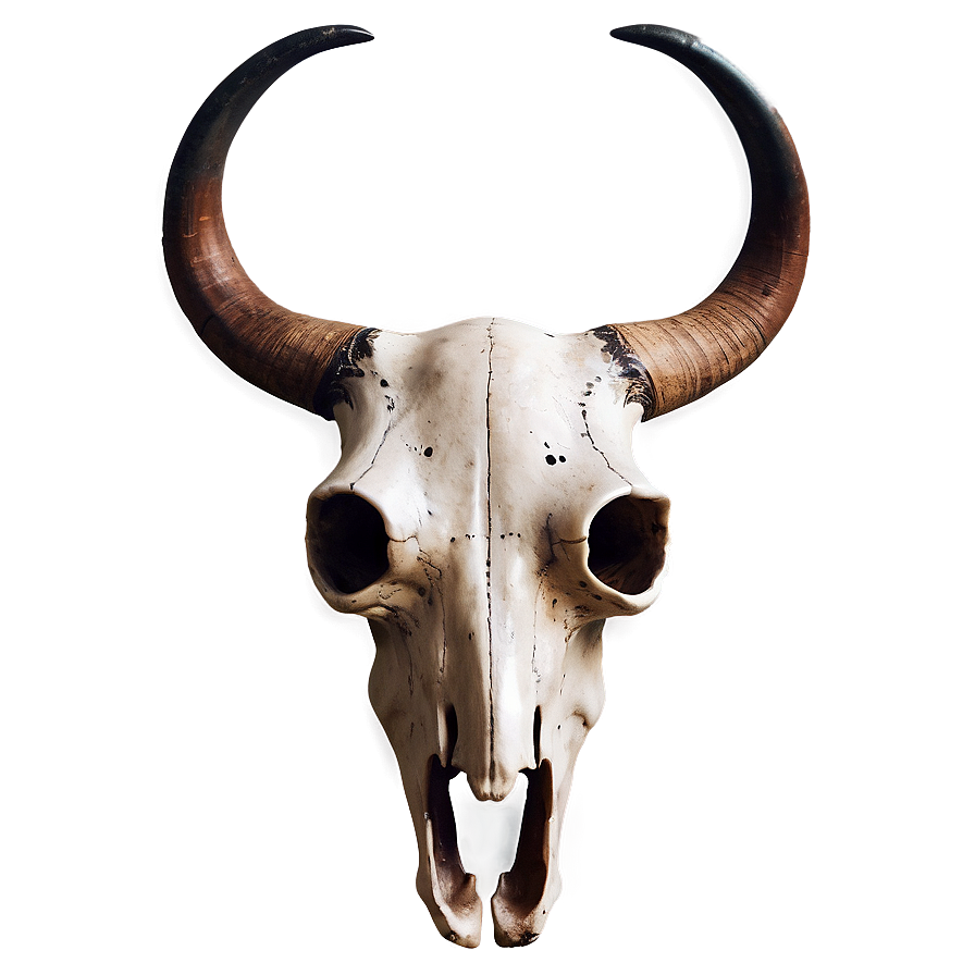 Longhorn Bull Skull Symbol Png 06292024