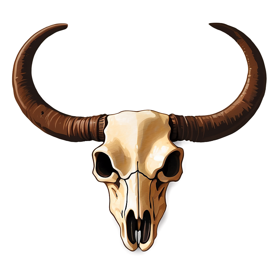 Longhorn Skull With Sunglasses Png Smi23