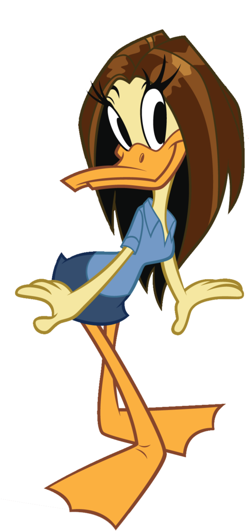 Looney Tunes Daffy Duck Face - Looney Tunes Tina, HD Png Download PNG with transparent background