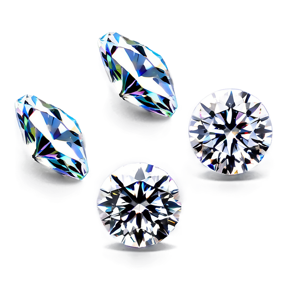 Loose Diamonds Assortment Png 67