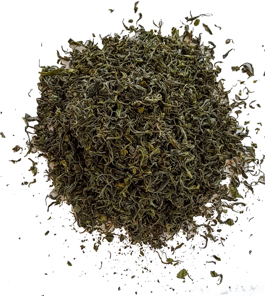 Loose Leaf Green Tea Top View