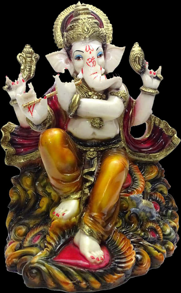 Lord Ganesha Statue Ornate