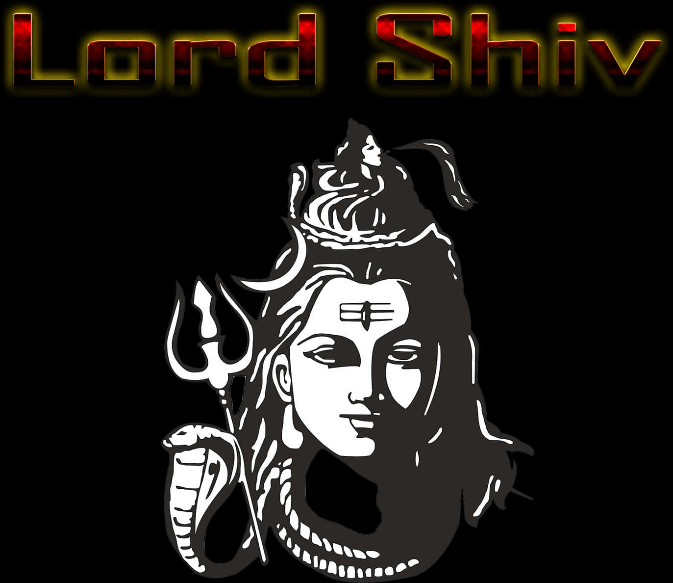 Lord Shiva Artistic Graphic