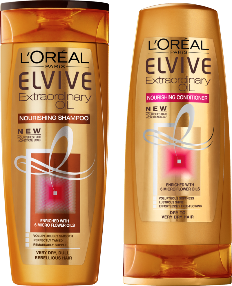 Shampoo Png - Loreal Elvive Extraordinary Oil, Transparent Png PNG with transparent background