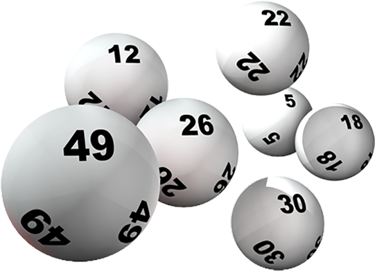 Lottery Balls3 D Graphic