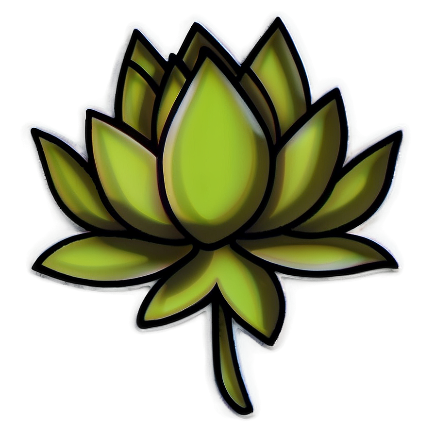 Lotus Line Art Png Rrr