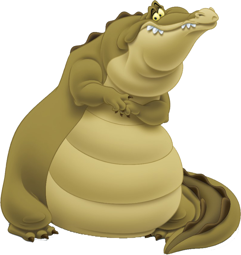 Louis Alligator - Princess And The Frog Characters Png, Transparent Png PNG with transparent background