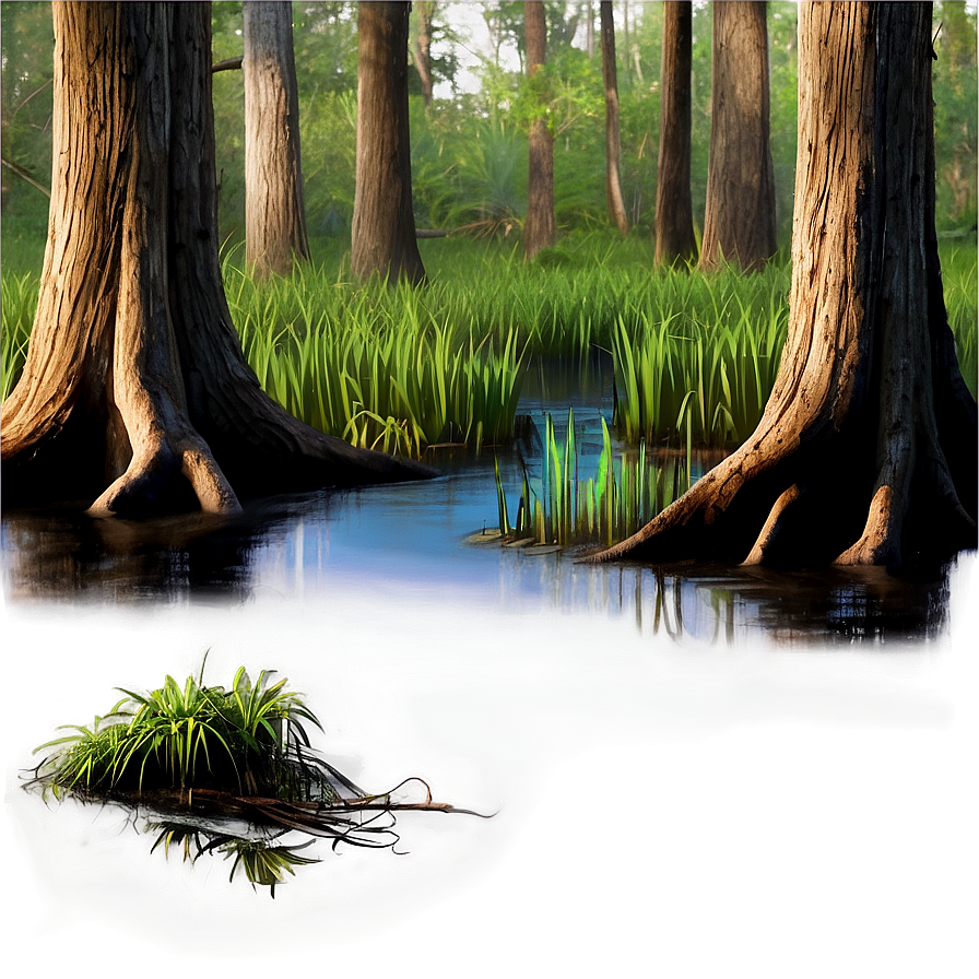 Louisiana Swamp Scene Png Poo