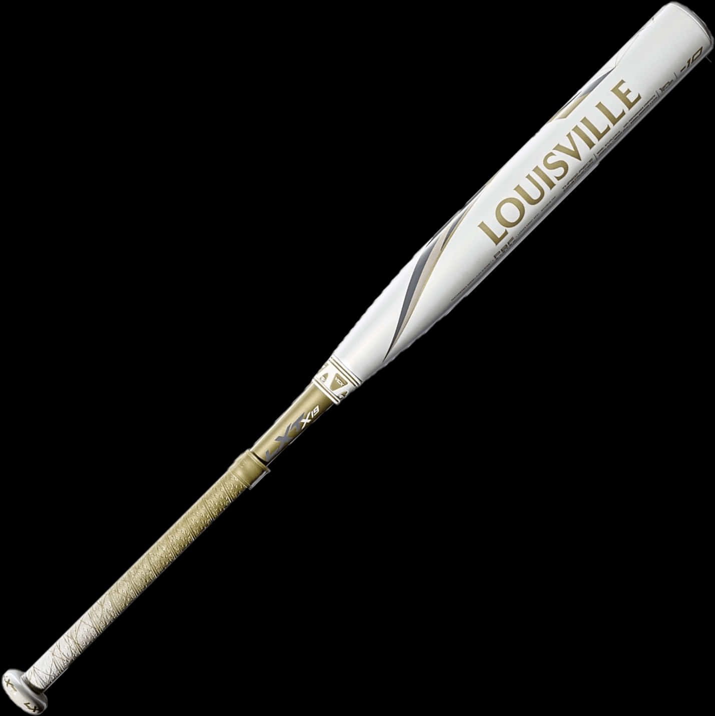 Louisville Softball Bat Isolated PNG with transparent background