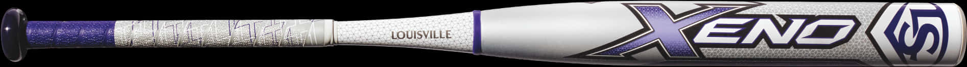 Louisville Xeno Softball Bat PNG with transparent background