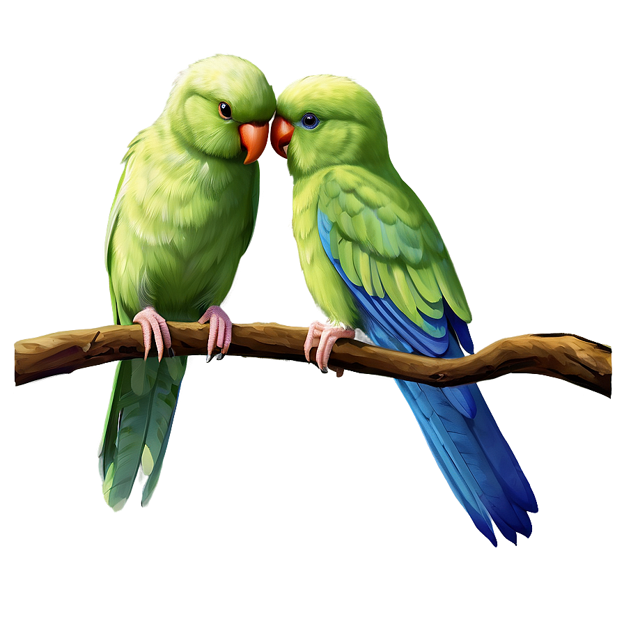 Love Birds Pair Png Myx