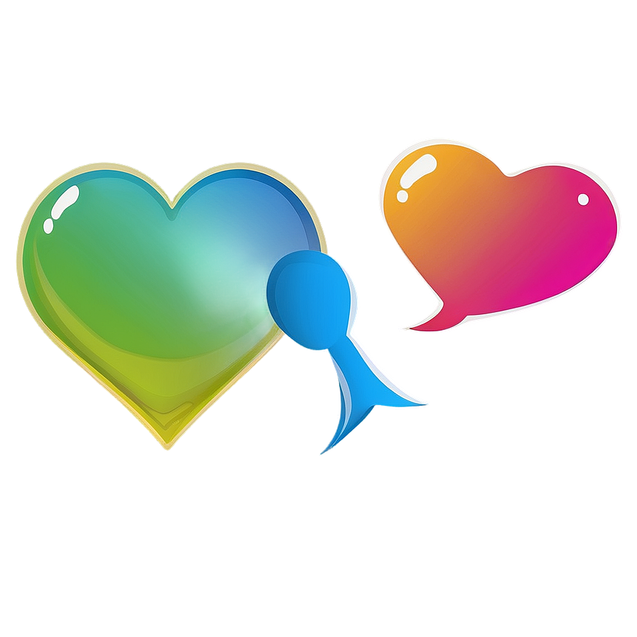 Love Chat Bubble Png 62