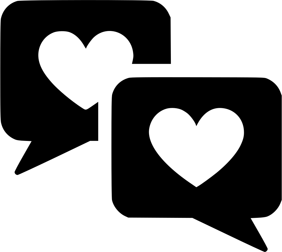 Couple Chat Message Relationship - Relationship Icon Png, Transparent Png PNG with transparent background