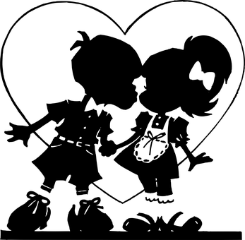 Love Engraved Lockon Fence PNG with transparent background