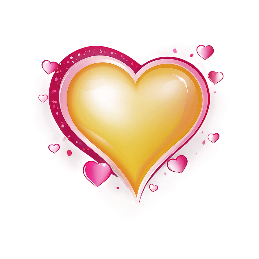 Love Heart Design Png D