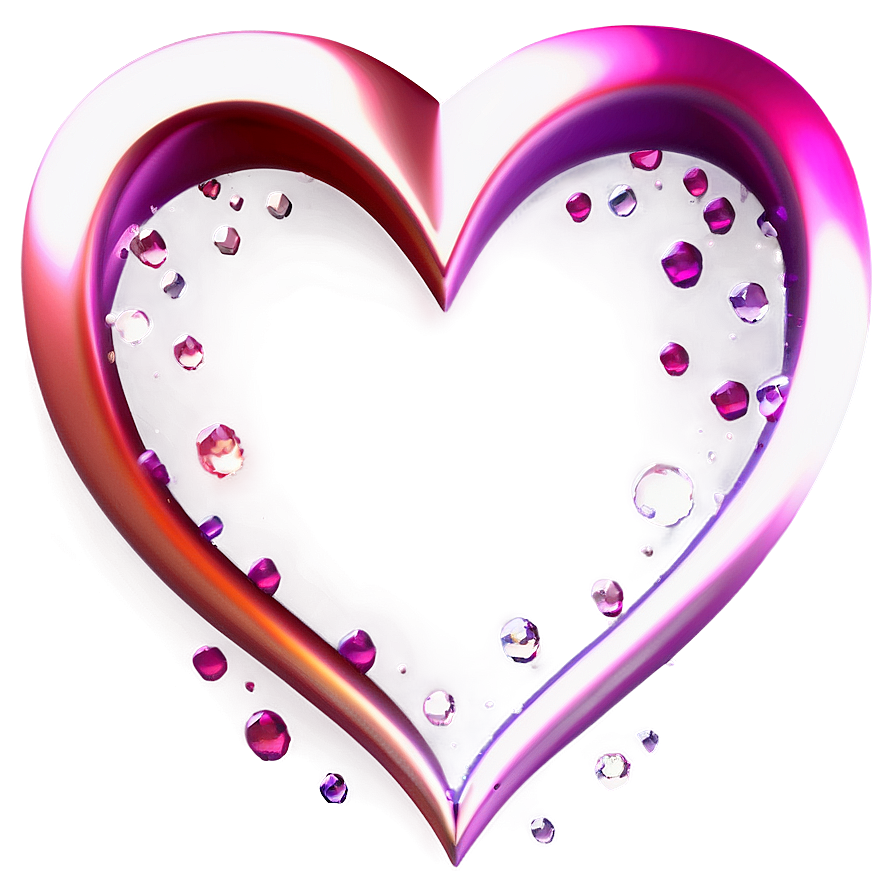 Love Heart Frame PNG 90 PNG image with a transparent background, free high-resolution download