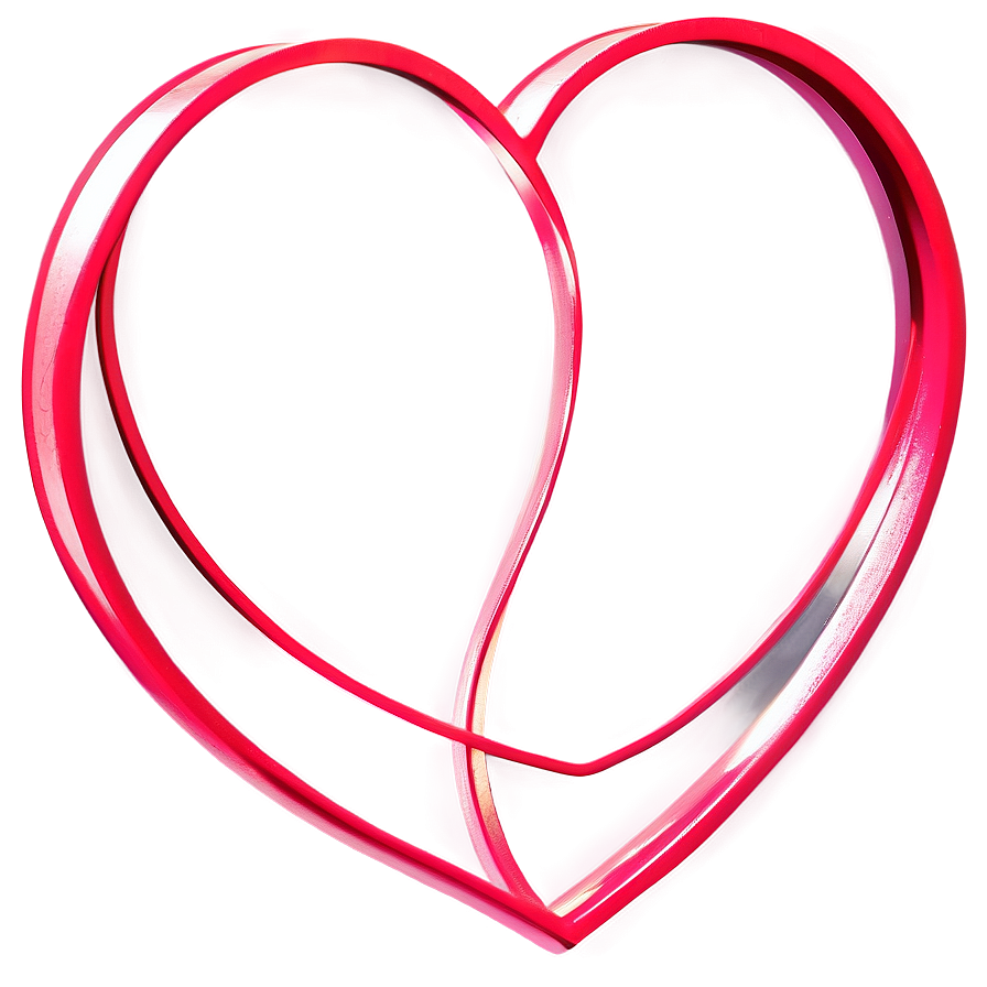 Love Heart Outline PNG 05252024 PNG image with a transparent background, free high-resolution download