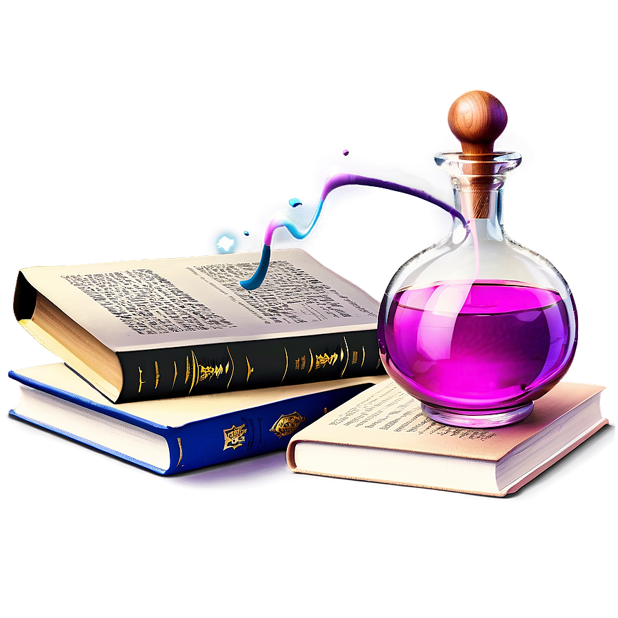 Love Potion On Books Png Yrd