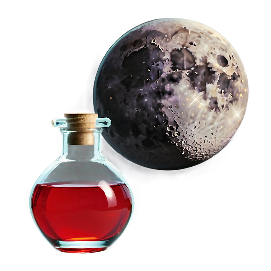 Love Potion With Moon Png Oiu