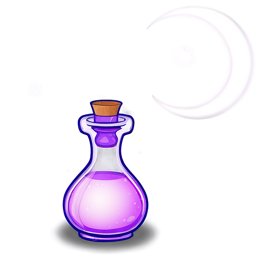 Love Potion With Moon Png Voj86