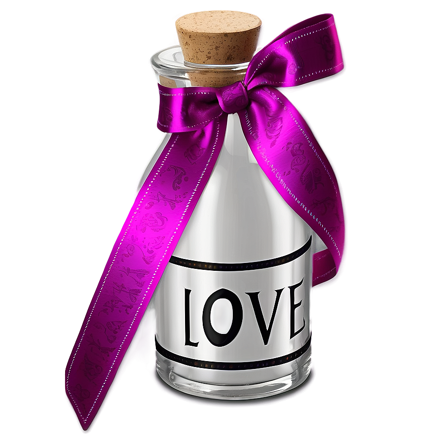 Love Potion With Ribbons Png Maj