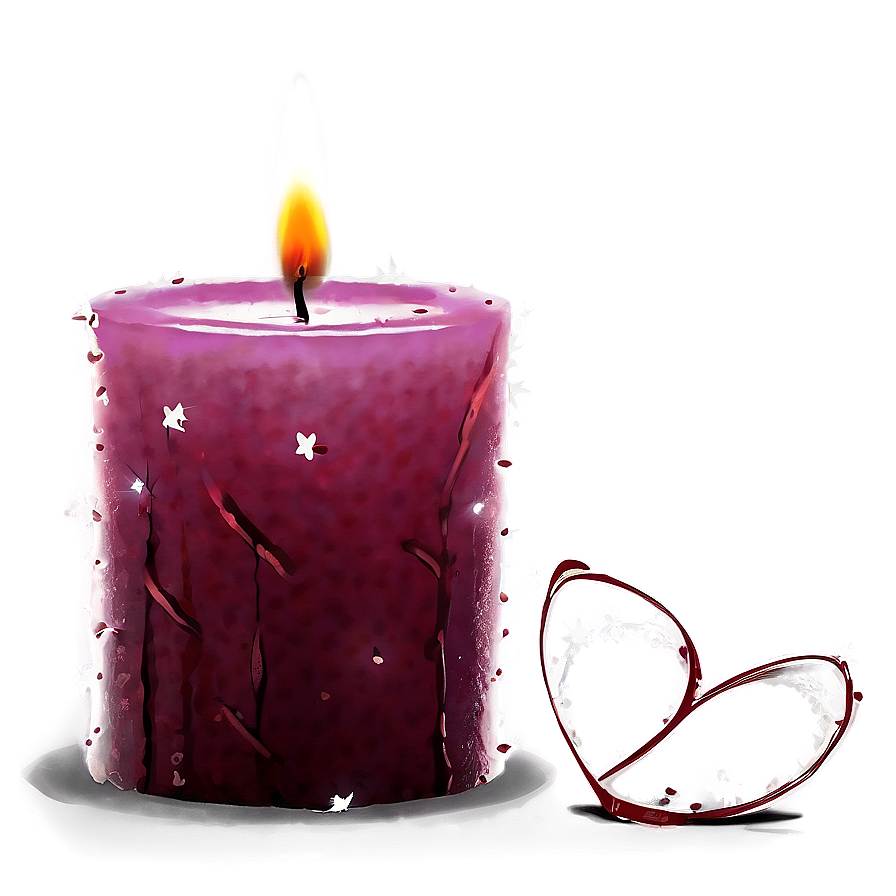 Love You Candle Light Png 34