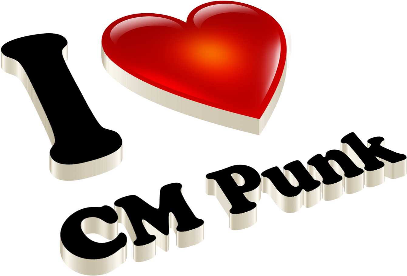 Cm Punk Heart Name Transparent Png - Heart, Png Download PNG with transparent background