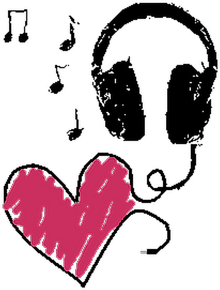 Music Musica Heart Corazon Tumblr , Png Download - Amantes De La Musica, Transparent Png PNG with transparent background